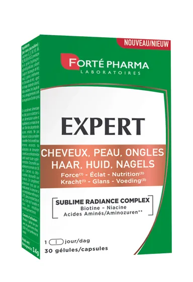 Forté Pharma Expert Cheveux Peau Ongles 30 Gélules
