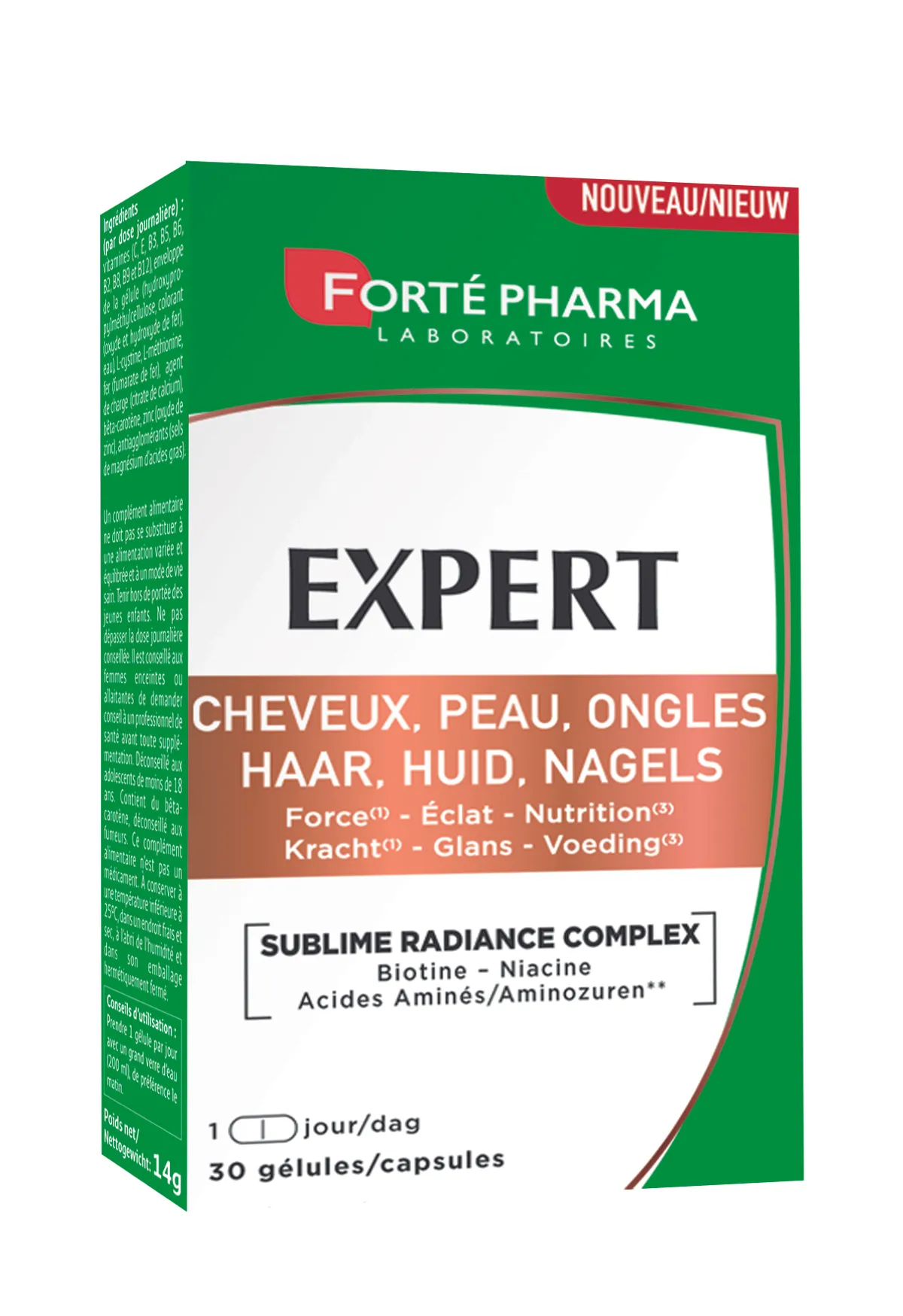 Forté Pharma Expert Haar Huid Nagels 30 Capsules