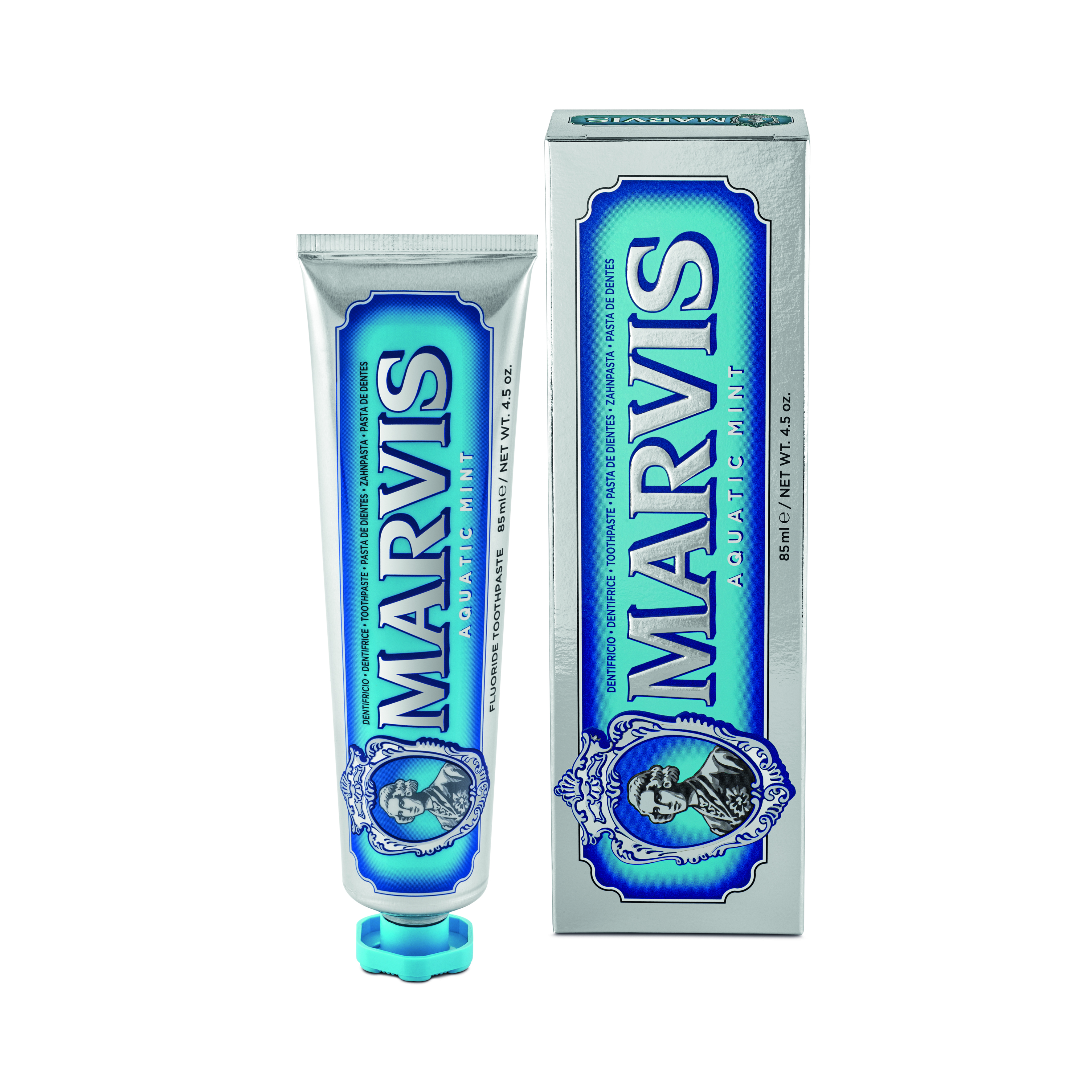 Marvis Tandpasta Aquatic Mint 85 ml - Marvis