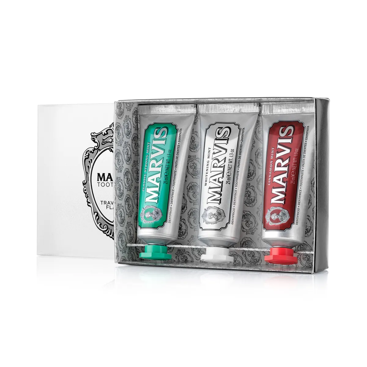 Marvis Dentifrice Classic Whitening cinnamon Pack 3x25ml