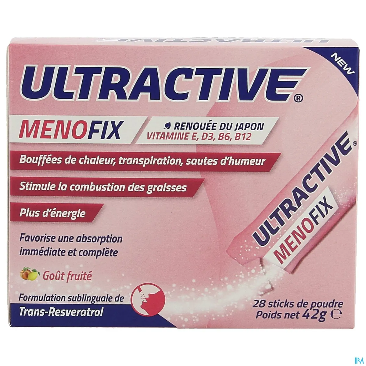 Ultractive Ménofix 28 Sticks de Poudre