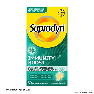 Supradyn Immunity Boost 2x15 Comprimés Effervescents