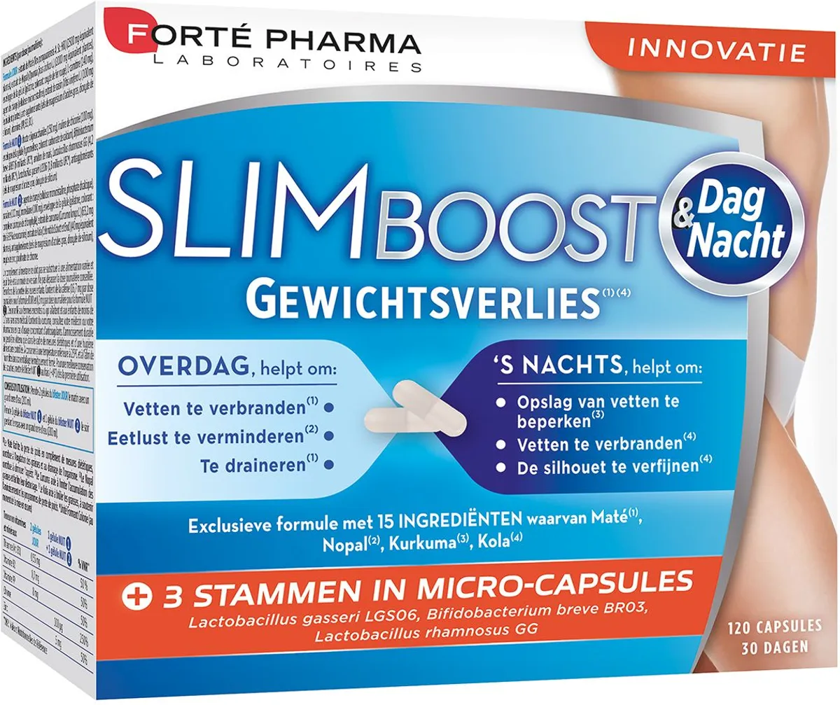 Slimboost Dag&nacht Caps 120