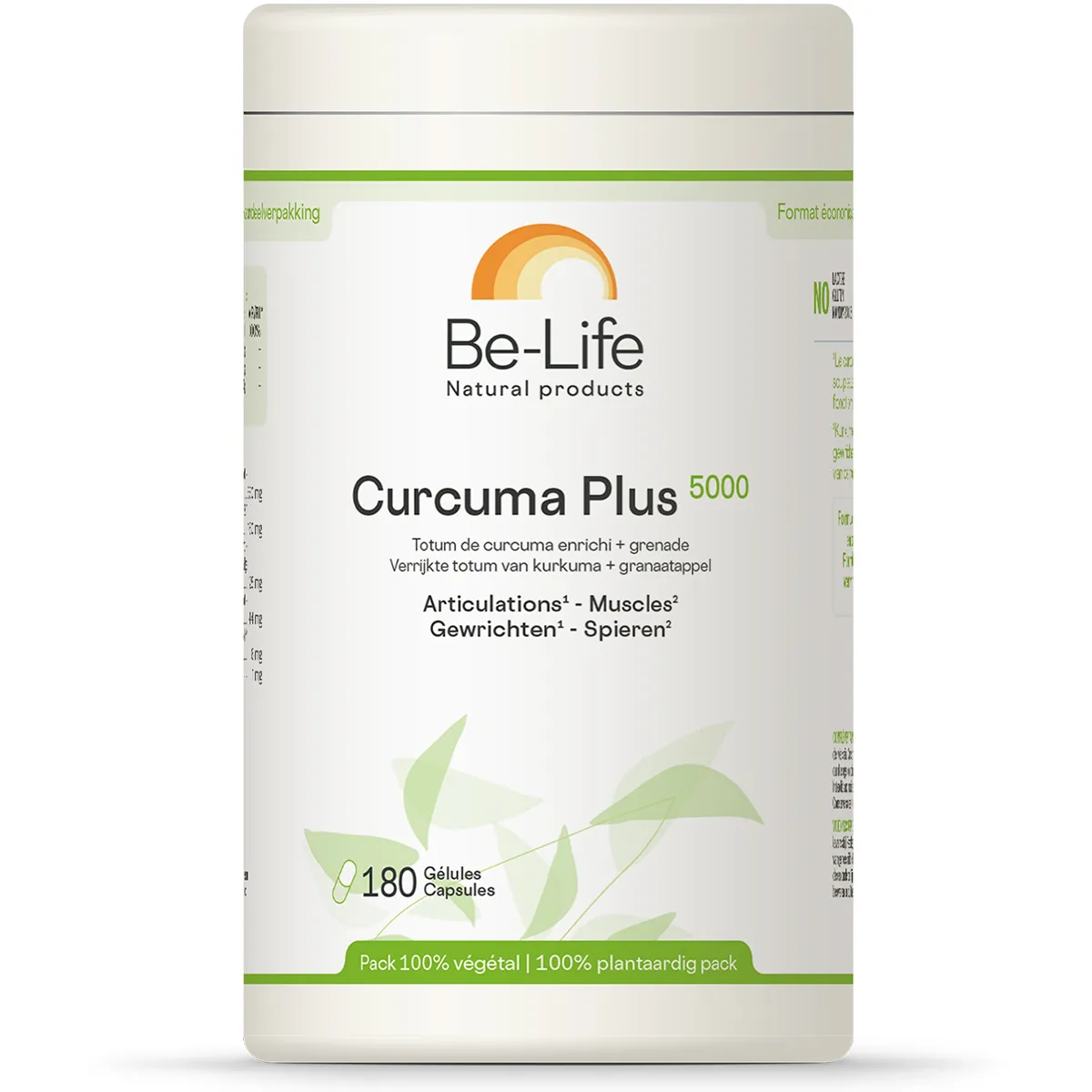 Be Life Curcuma Plus 5000 Bio 180 Capsules