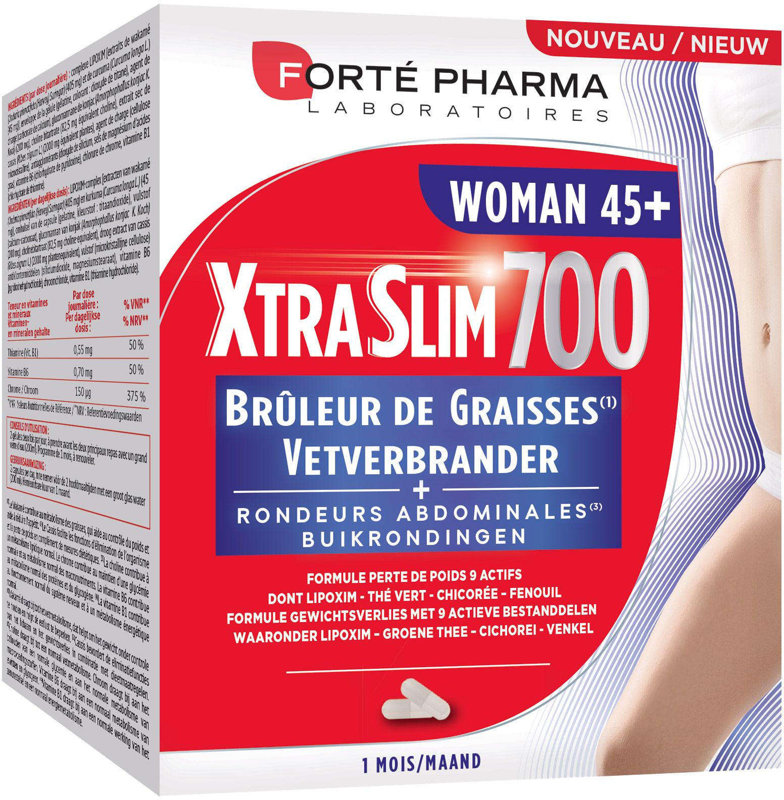 Forté Pharma Xtraslim 700 45+ Caps 120 - XTRASLIM