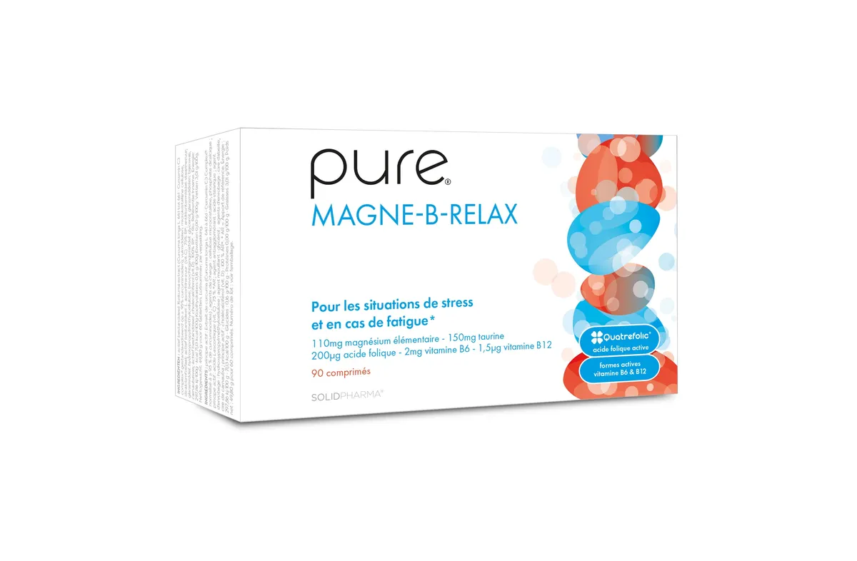 Pure Magne-B-Relax 90 Comprimés