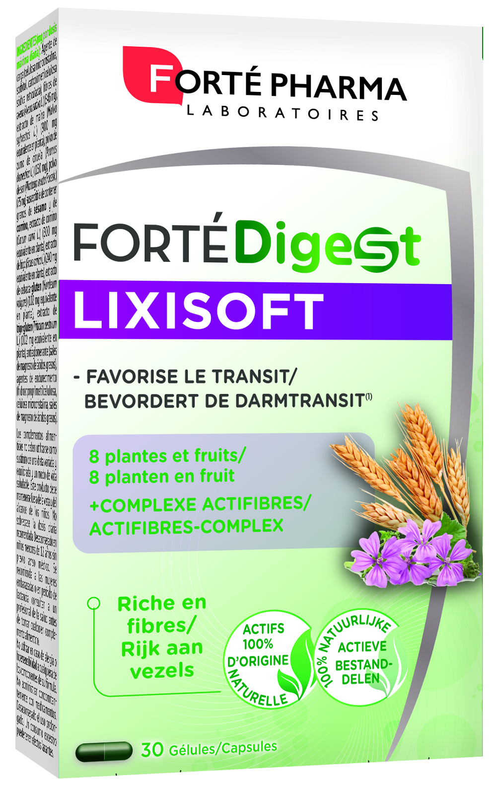 Forté Pharma Lixi Soft Transit 30 Comprimés - Digestion - Transit ...