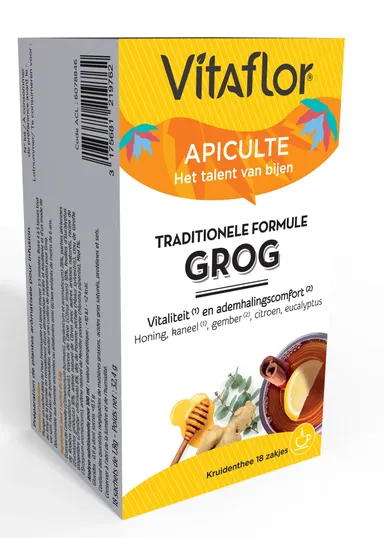 Vitaflor Grog Traditionele Formule 18 Zakjes