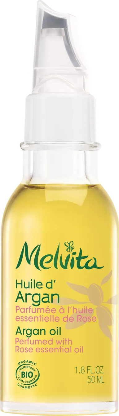 Melvita Huile Argan Parfumée Rose 50ml