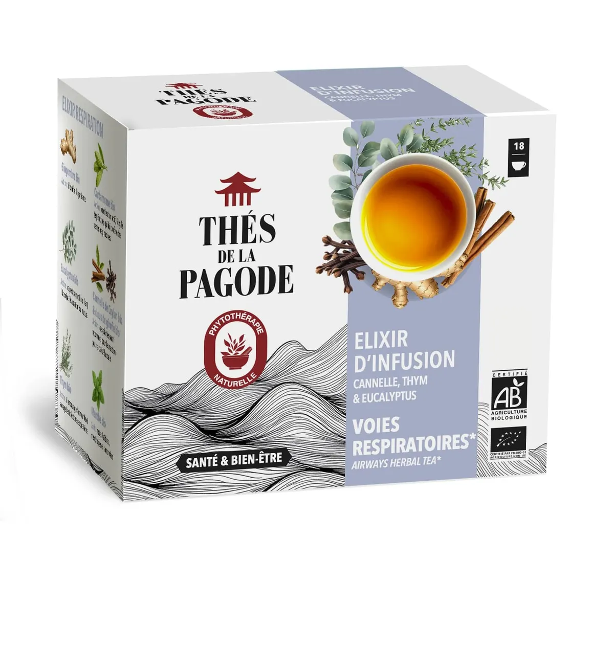 Thés De La Pagode Respiration Zen 60g