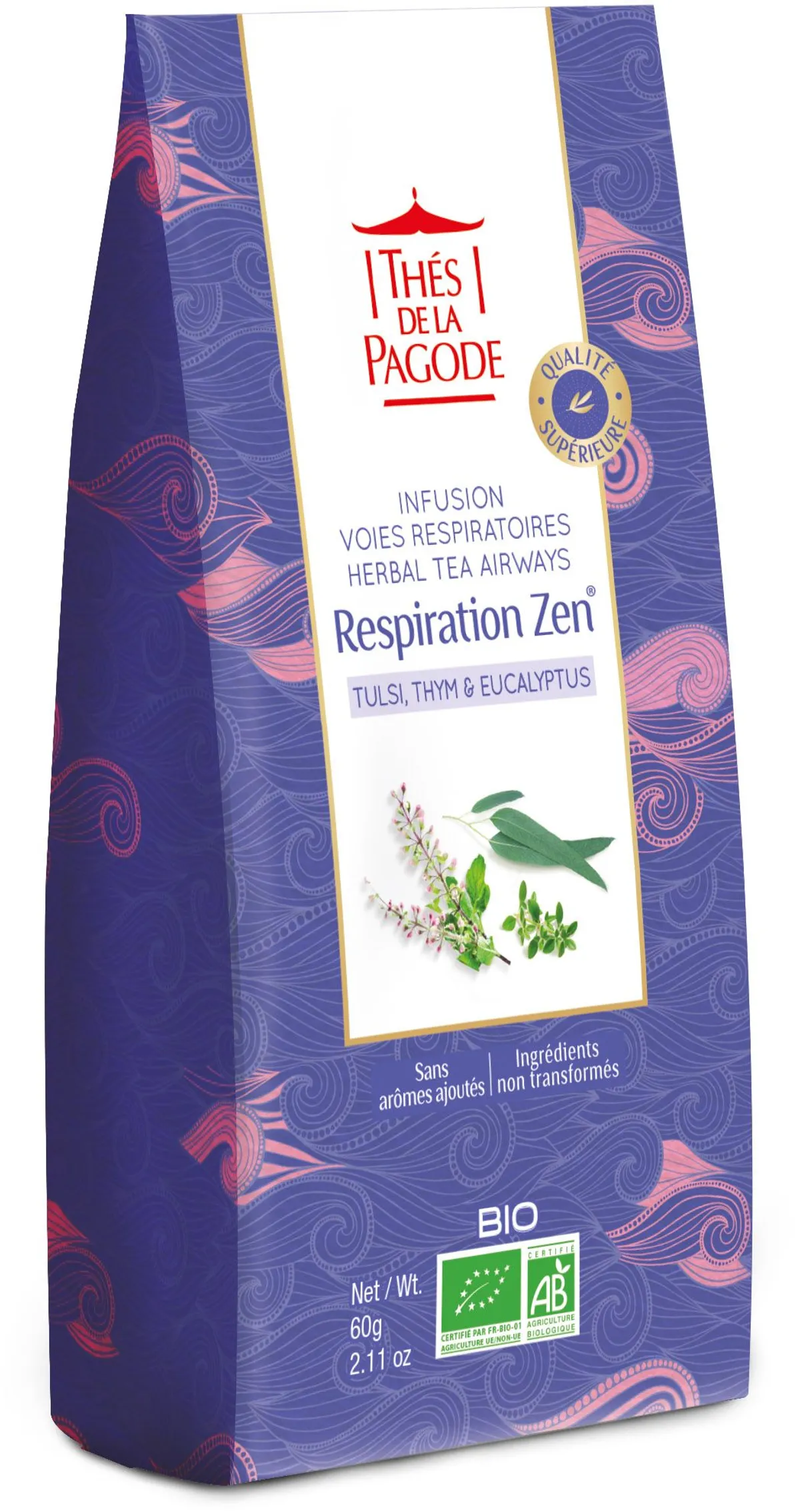 Thés De La Pagode Ademhaling Zen 60 g
