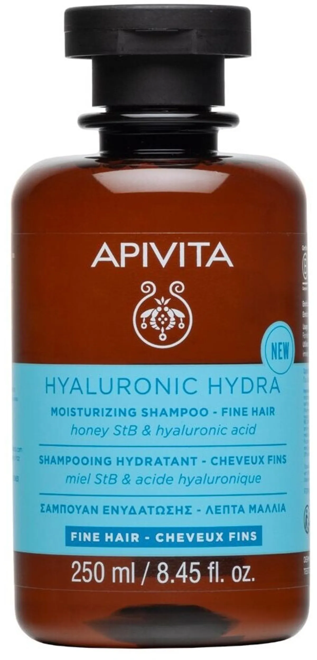 Apivita Hyaluronic Hydra Shampooing Hydratant 250ml