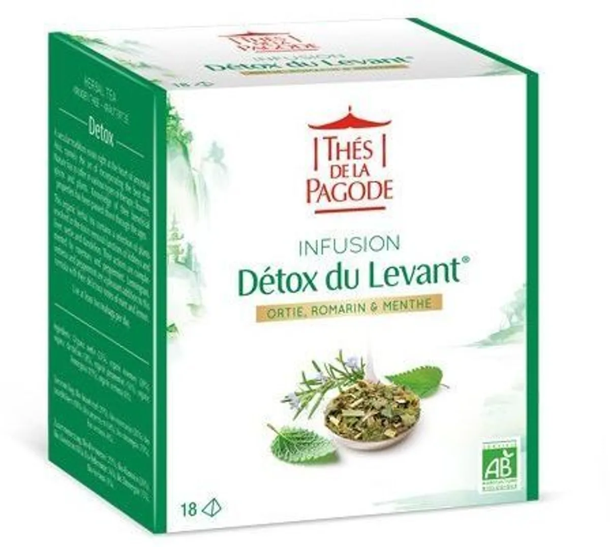 Thés De La Pagode Infusion Détox Du Levant 60g