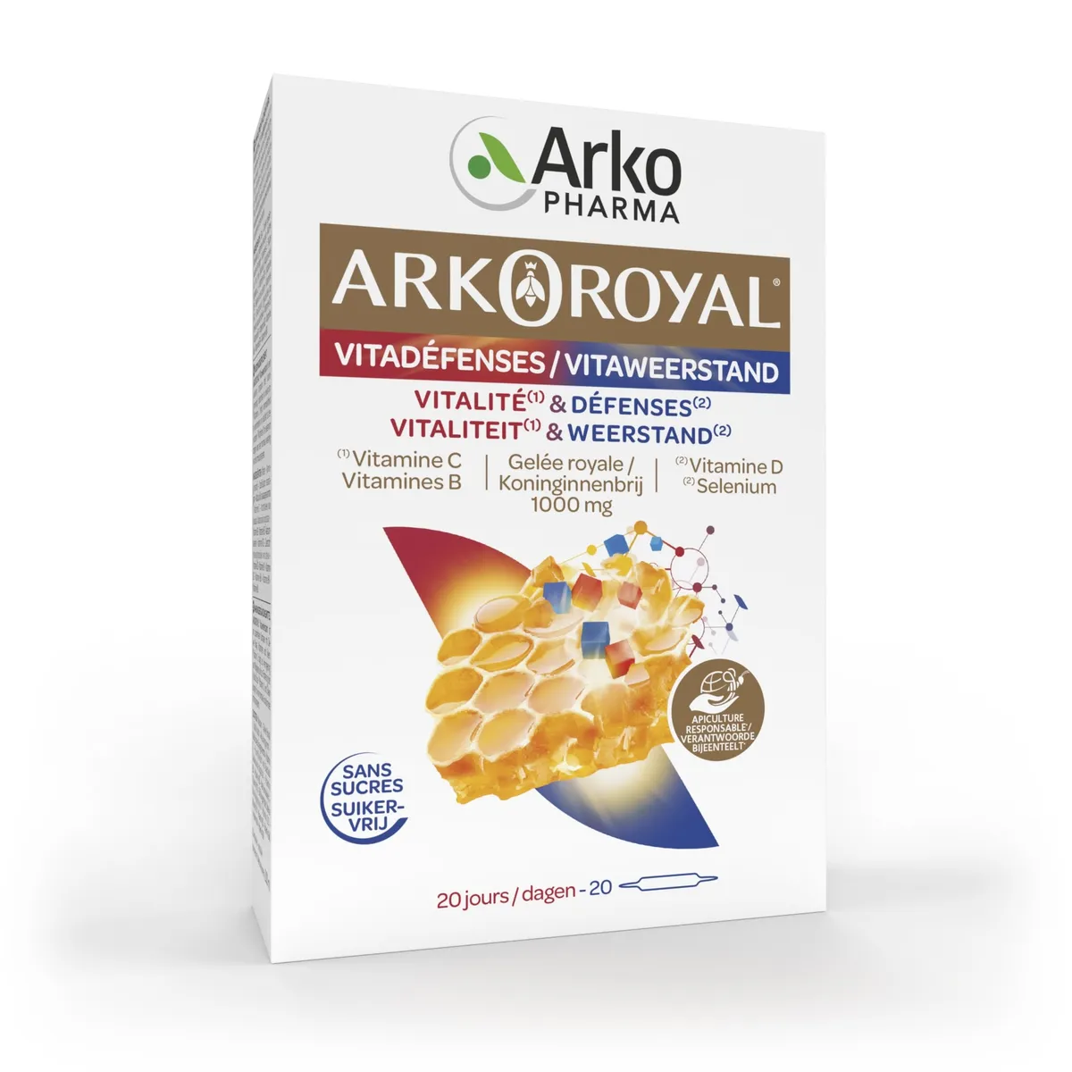 Arkoroyal Vitadéfenses 20 Ampoules