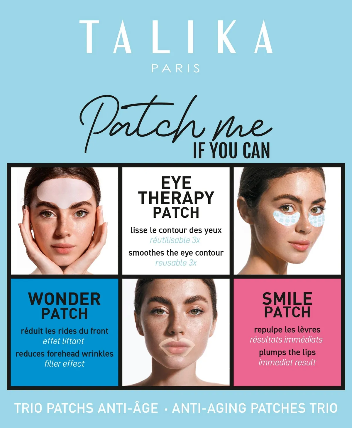 Talika Kit Patch Work 3 Pièces