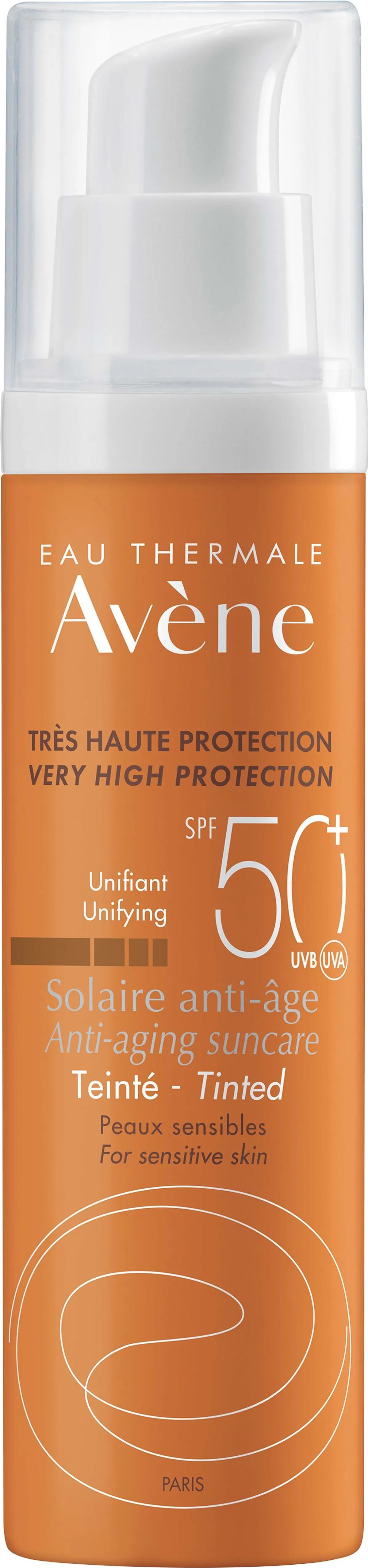 Avène Zon Spf 50+ Crème Anti-Aging Getint 50Ml
