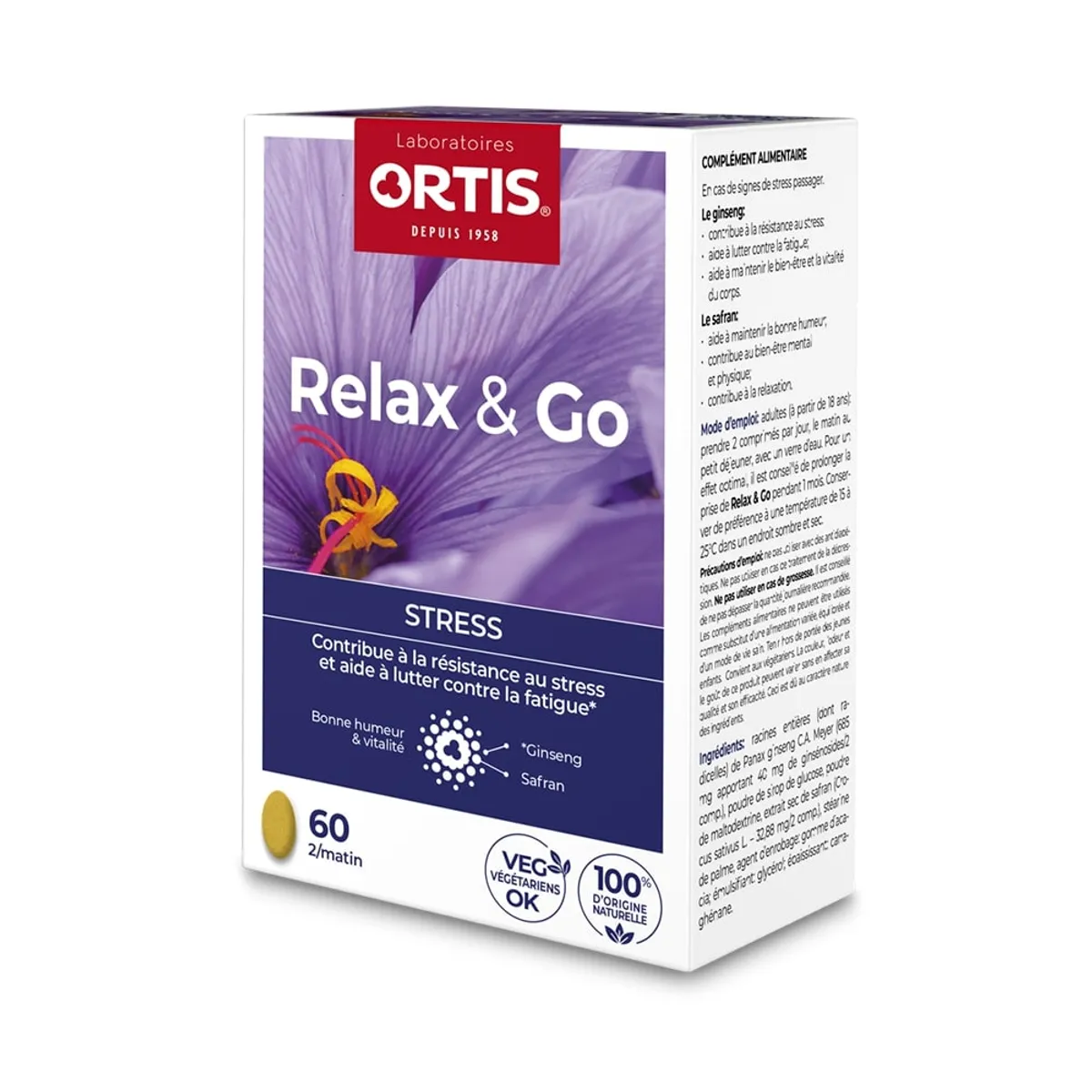 Ortis Relax&go Bio Comp 4x15