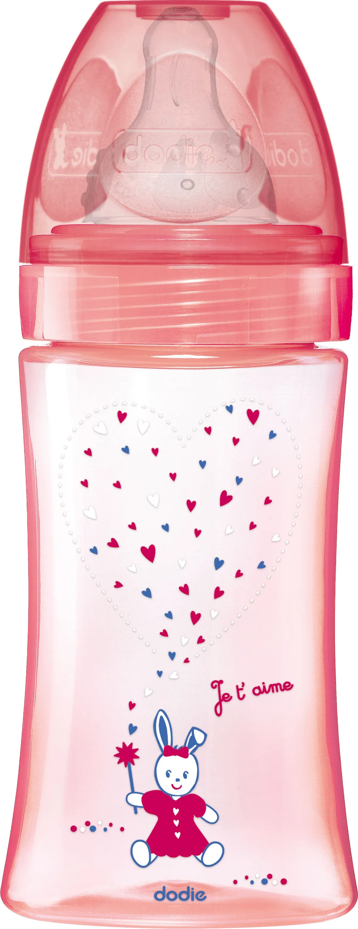 Dodie Biberon Initiation+ Licorne Rose 270ml
