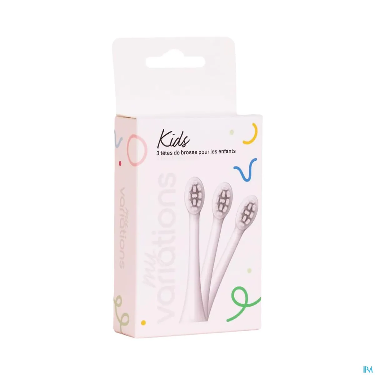 My Variations Pack 3 Têtes de Brosse Enfants
