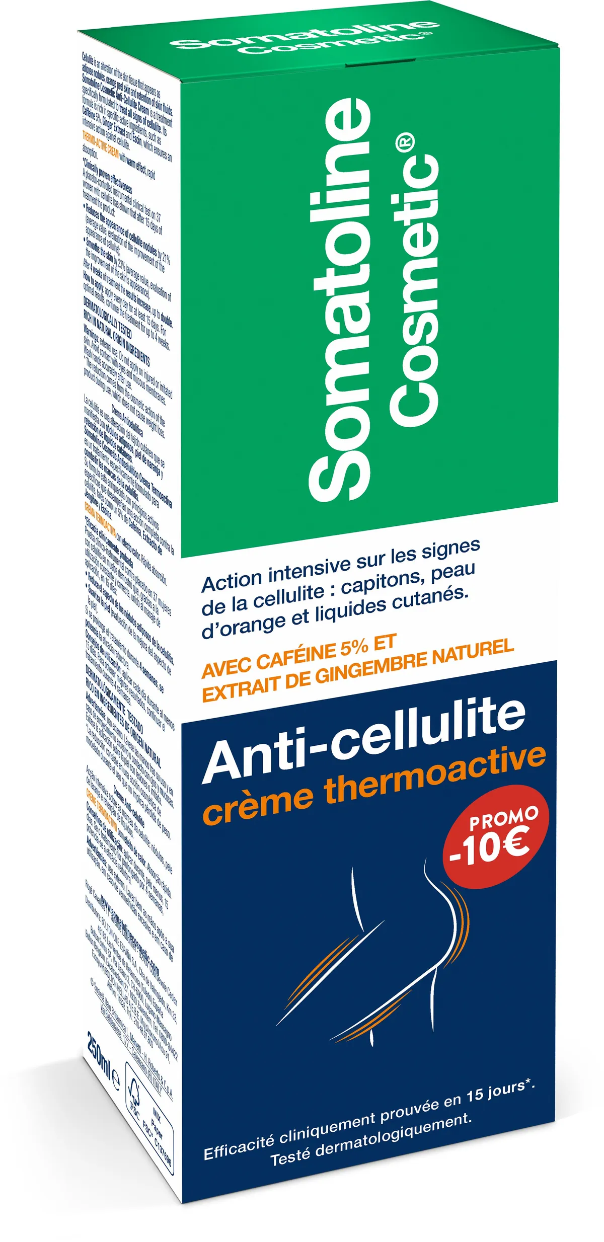 Somatoline Cosmetic Cellulite Incrustée 15 Jours 250ml (prix spécial -10€)
