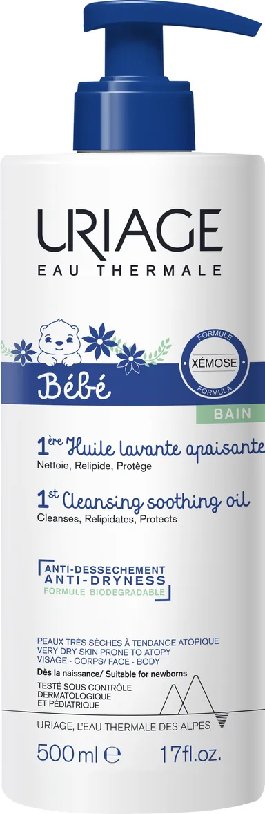 Uriage Bb 1ere Huile Lavante Apaisante 500ml