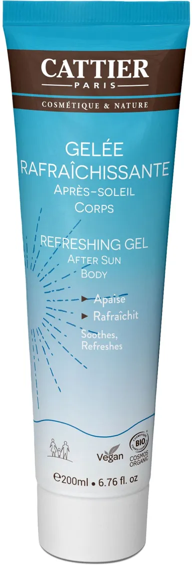 Cattier Gelee Rafraichissante - Apres-soleil - 200ml