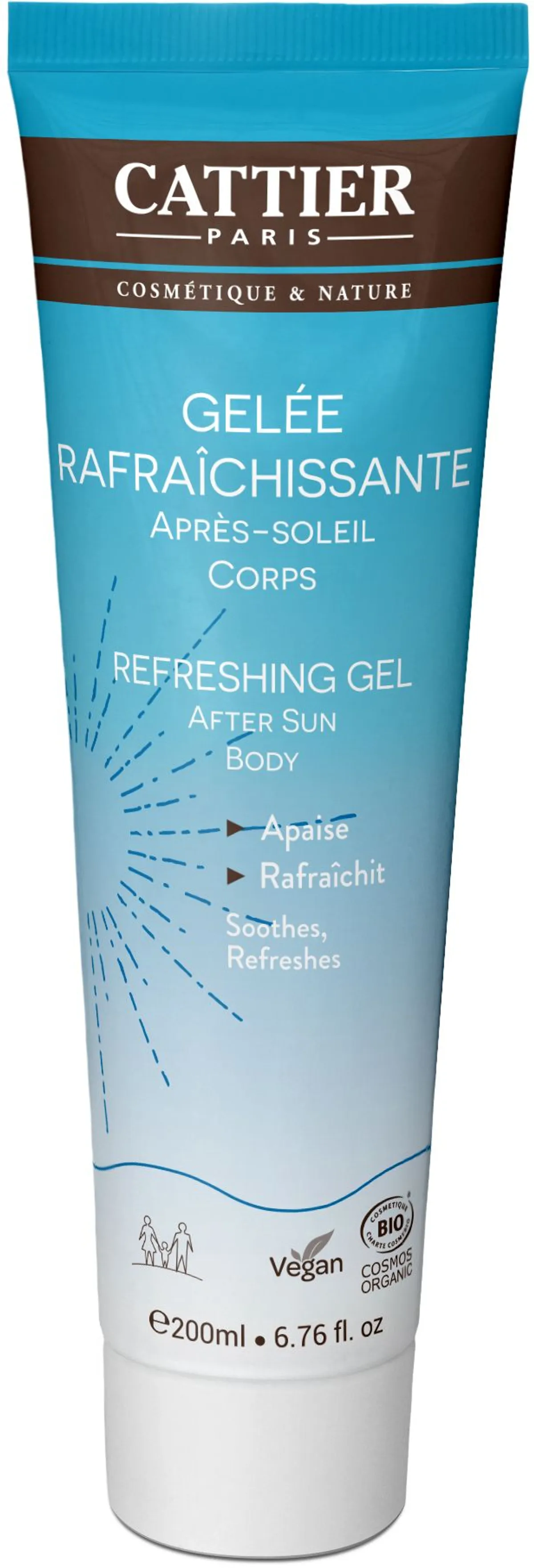 Cattier Verfrissende Gel - After Sun - 200 ml