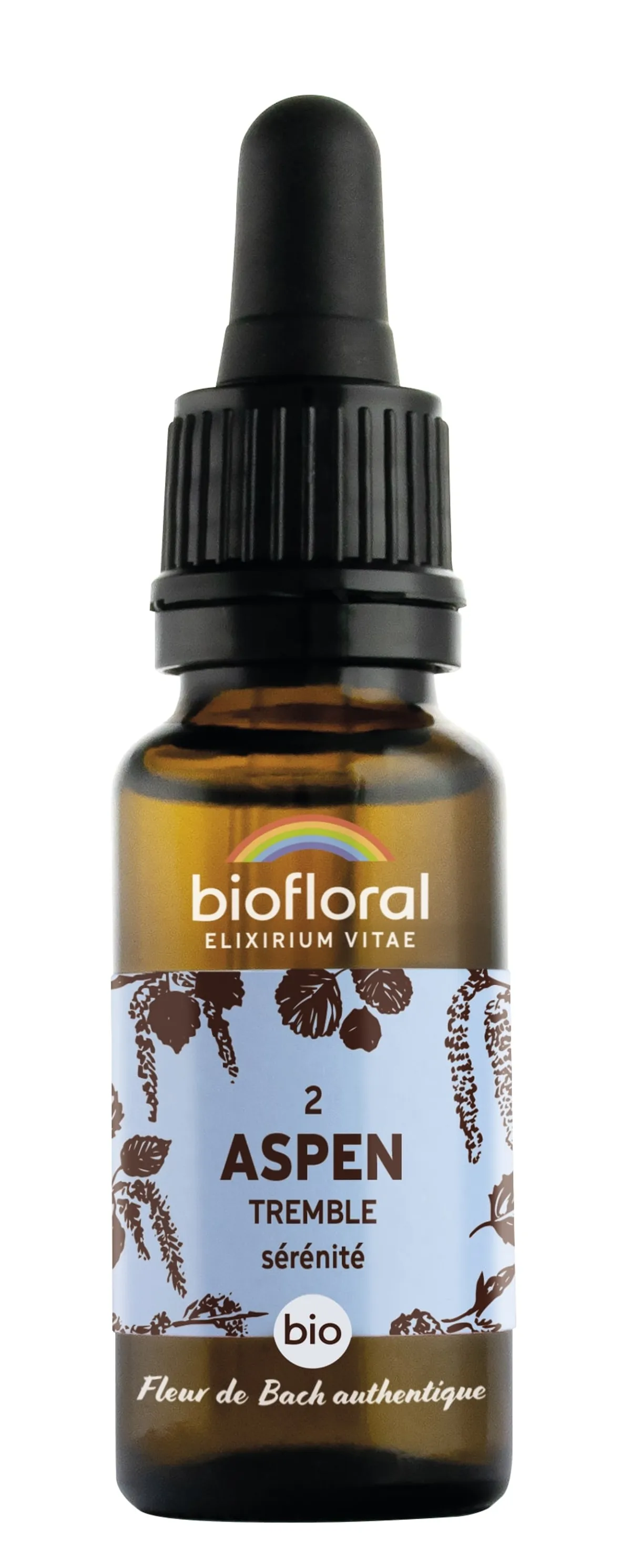 Fleurs De Bach 02 Aspen Tremble Bio20ml Demeter