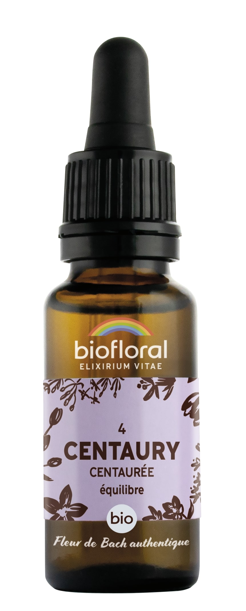 Bachbloesem 04 Centaury Bio 20ml Demeter - Biofloral