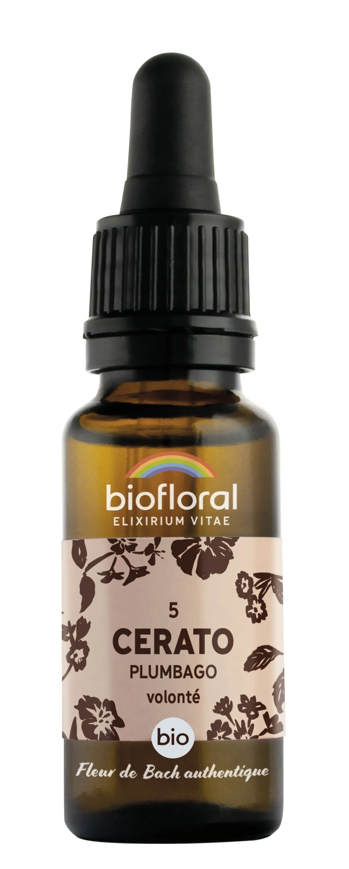 Fleurs De Bach 05 Cerato Plumbago Bio 20ml Demeter