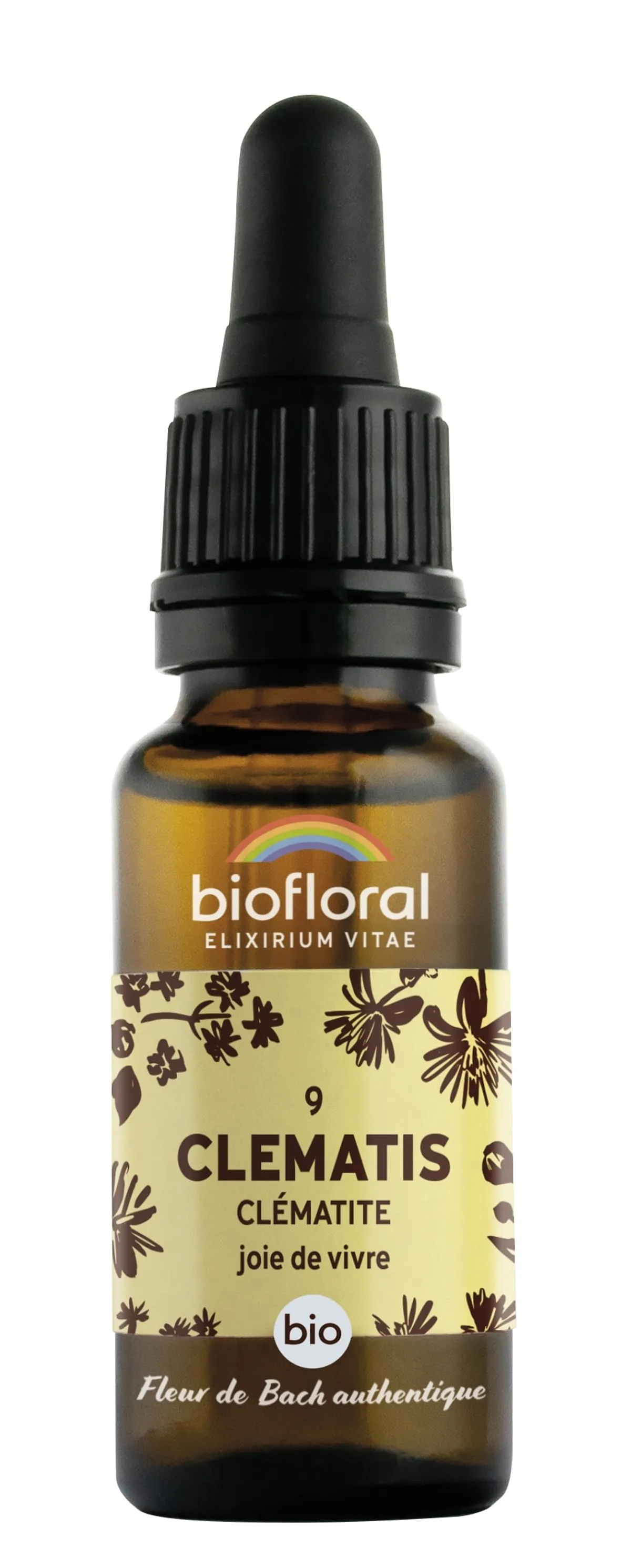 Fleurs De Bach 09 Clematis Bio 20ml Demeter