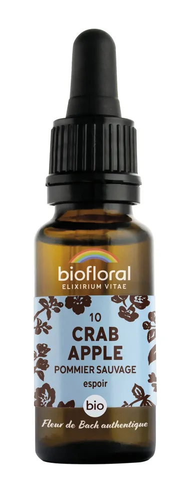 Bachbloesem 10 Crab Apple Appel Bio20ml Demeter