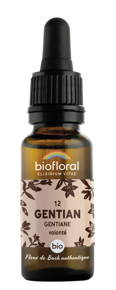 Bachbloesem 12 Gentian Gentiaan Bio20ml Demeter