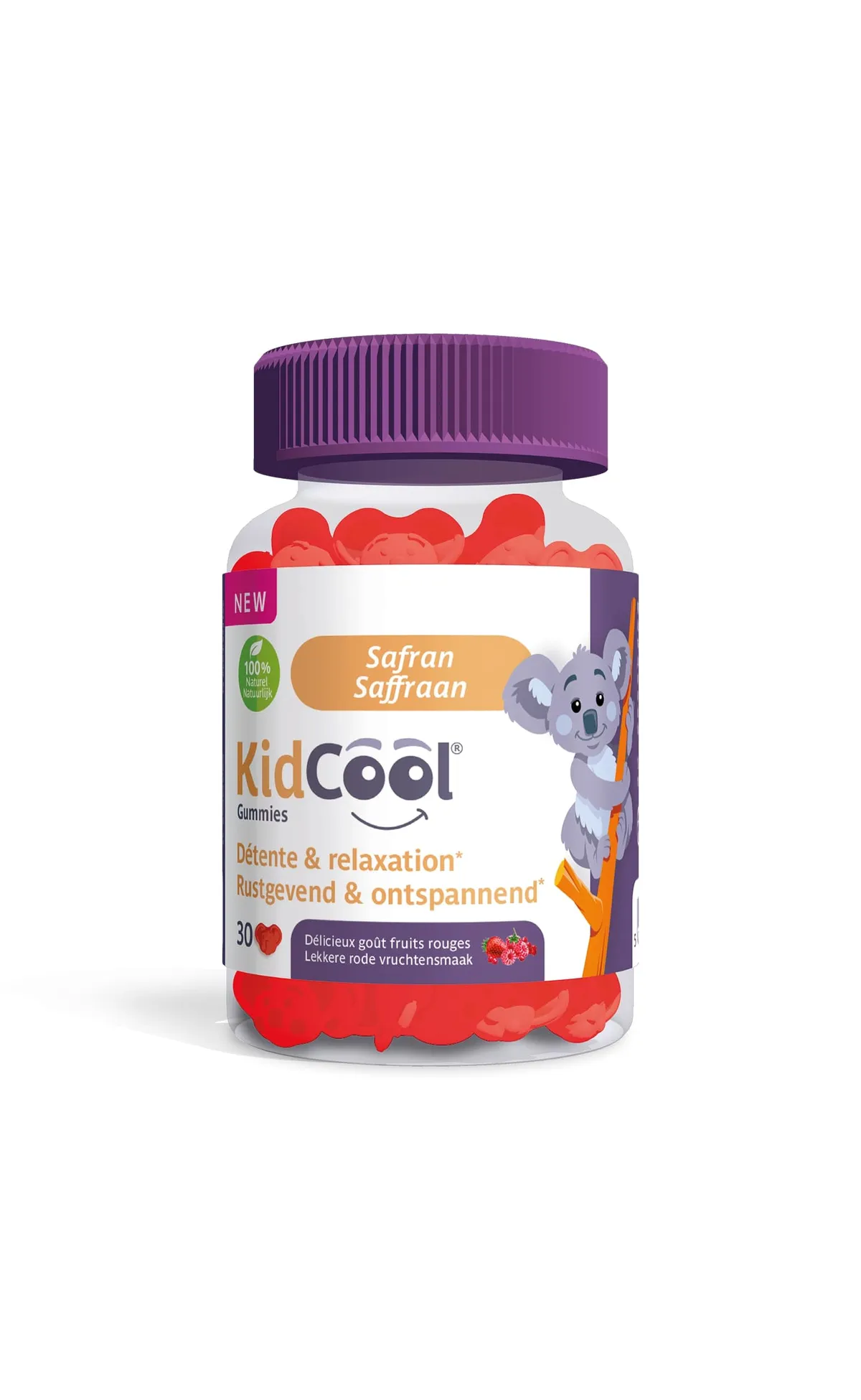 KidCool Safran 30 Gummies