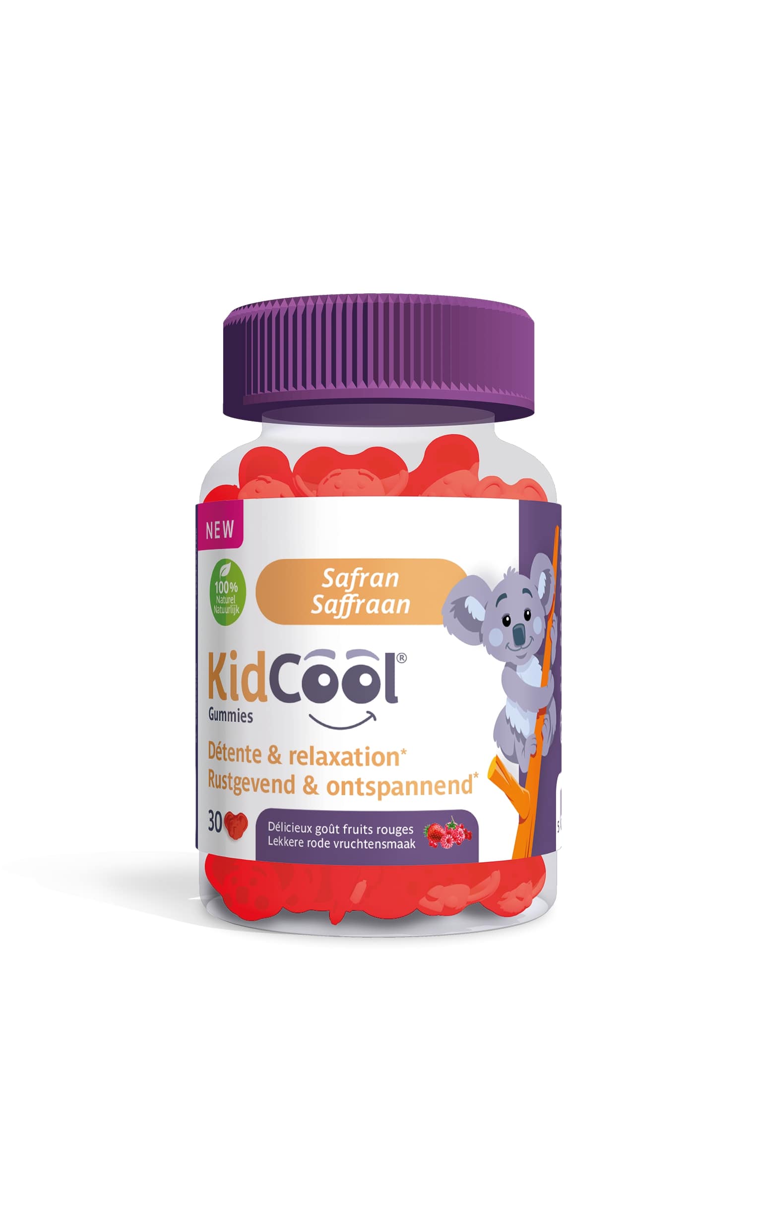 KidCool Saffraan 30 Gummies - Trenker
