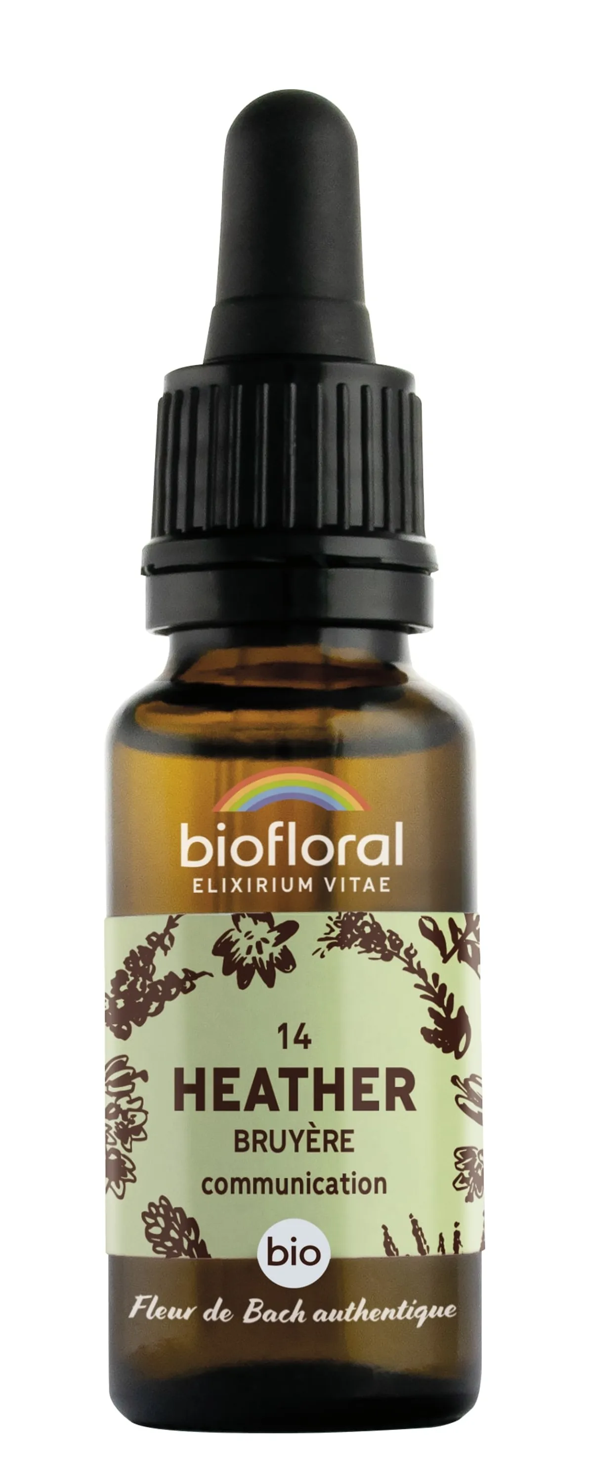 Bachbloesem 14 Heather Struikhei Bio 20ml Demeter