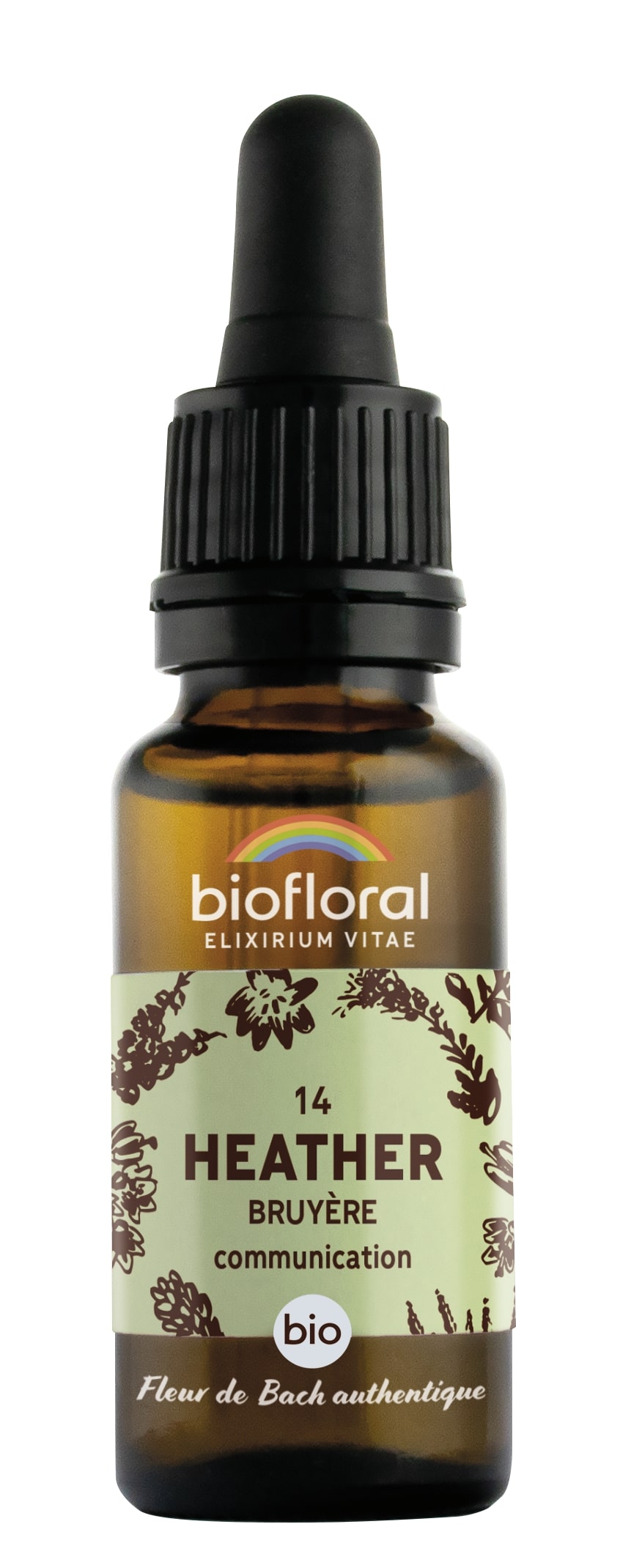 Bachbloesem 14 Heather Struikhei Bio 20ml Demeter - Biofloral