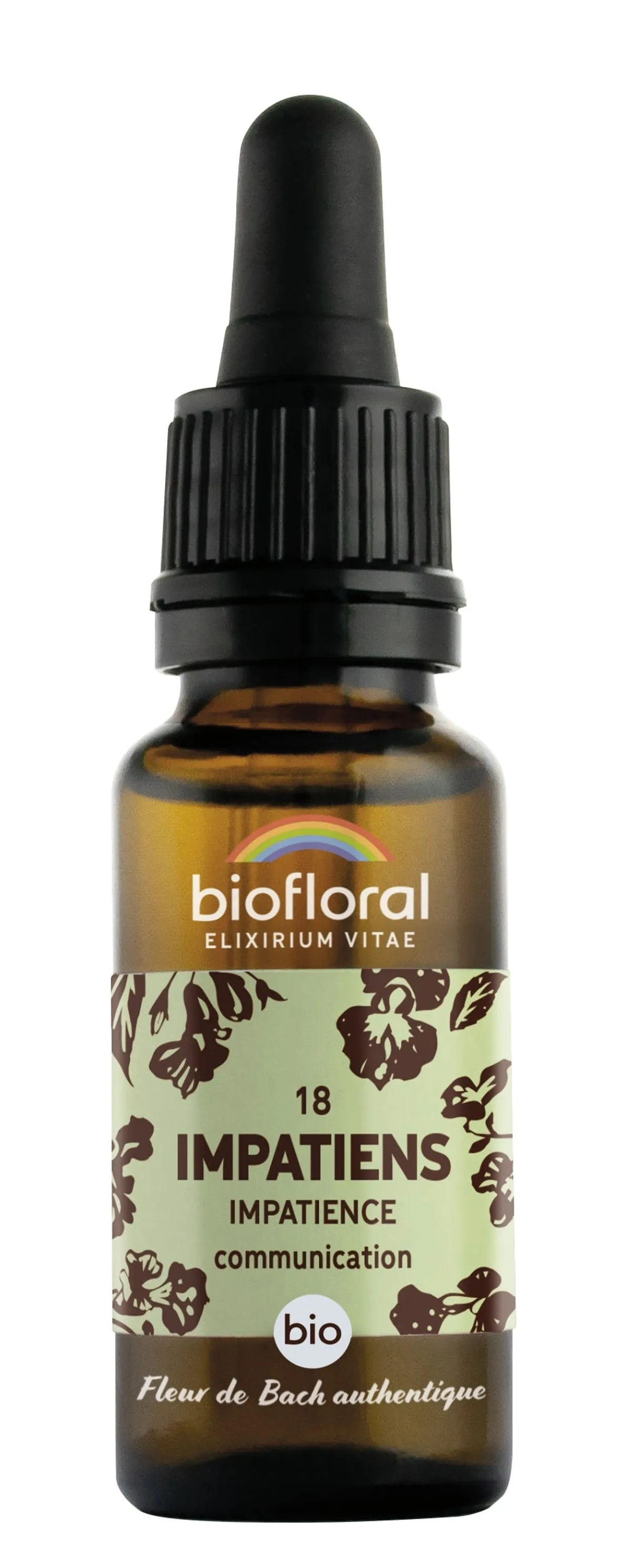 Fleurs De Bach 18 Impatiens Bio20ml Demeter
