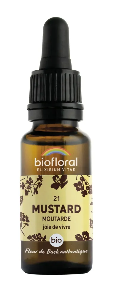 Bachbloesem 21 Mustard Herik Bio20ml Demeter