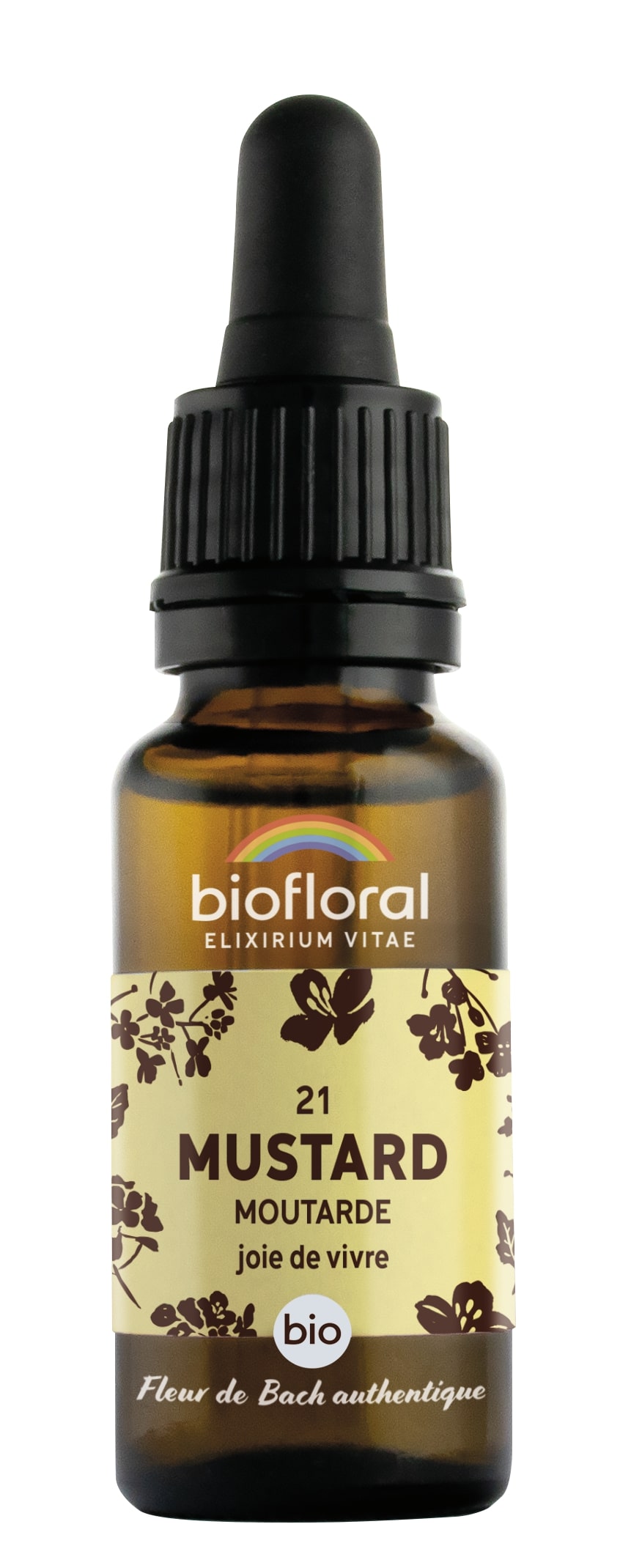 Bachbloesem 21 Mustard Herik Bio20ml Demeter - Biofloral