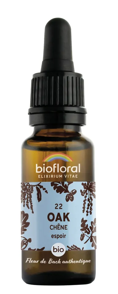 Fleurs De Bach 22 Oak Chene Bio 20ml Demeter