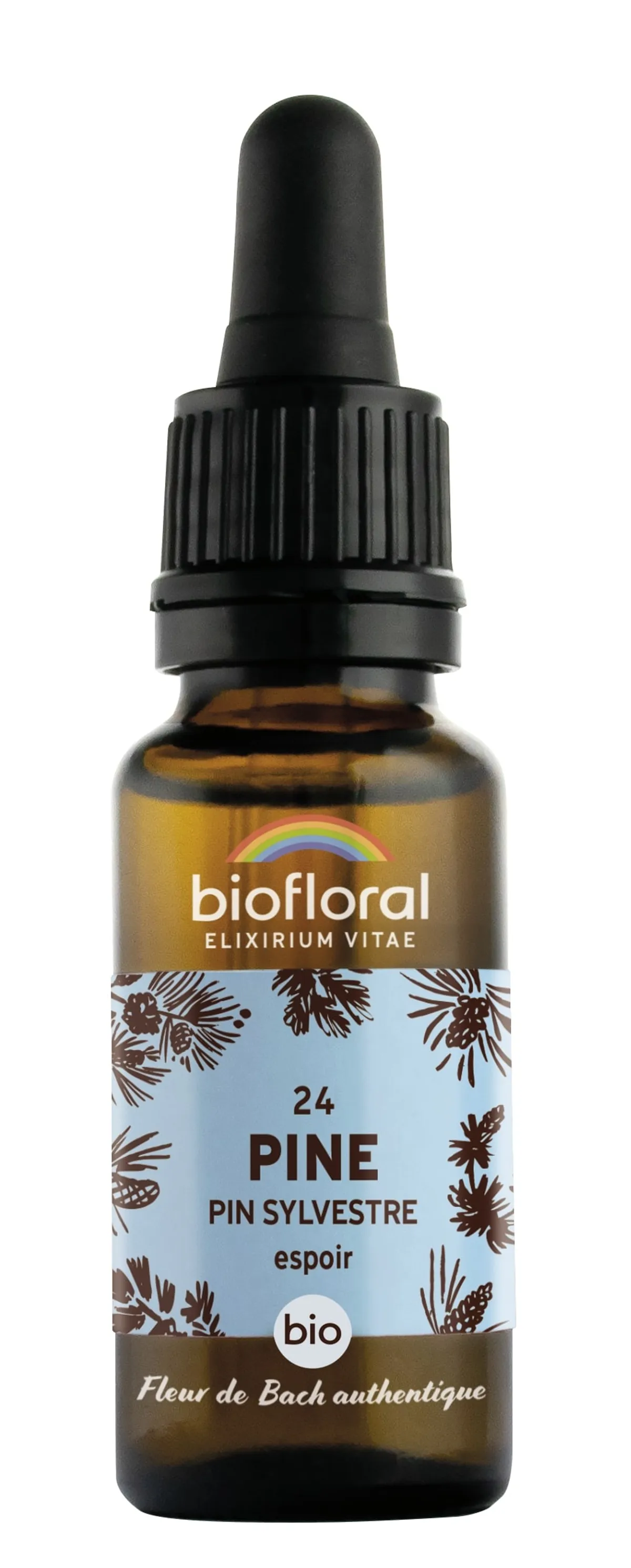 Fleurs De Bach 24 Pin Sylvestre Bio20ml Demeter