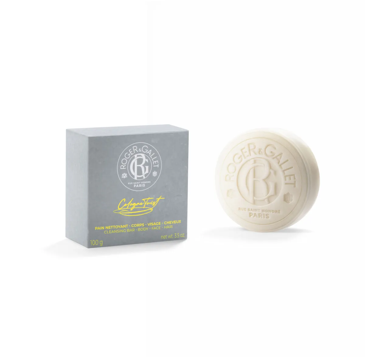 Roger&Gallet Cologne Twist 3-in-1 Reinigingsmiddel 100 g