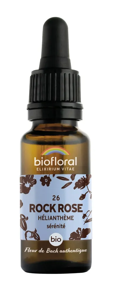 Fleurs De Bach 26 Rock Rose Bio 20ml Demeter