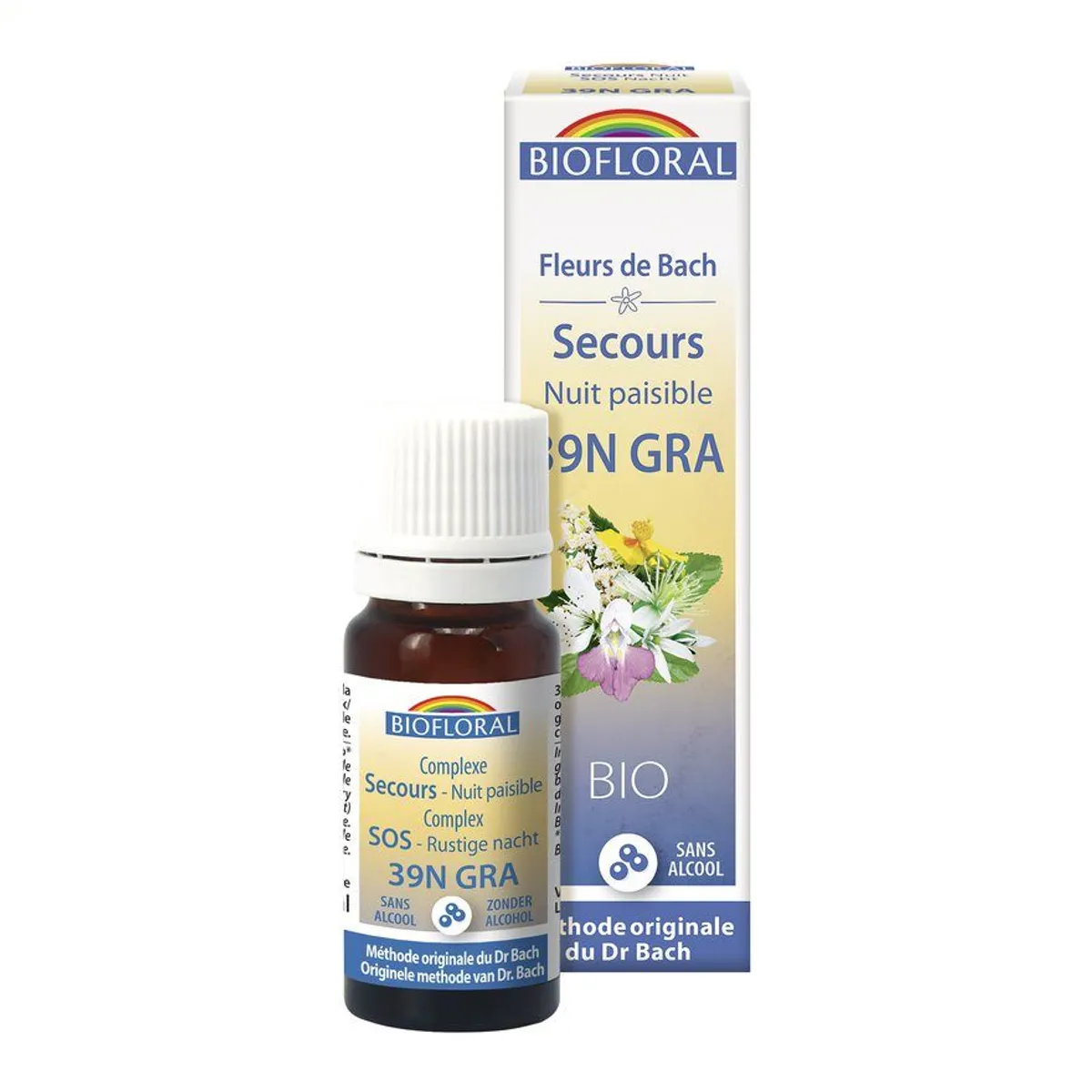 Bachbloesem Korrels Complex Sos Nacht Bio 10ml