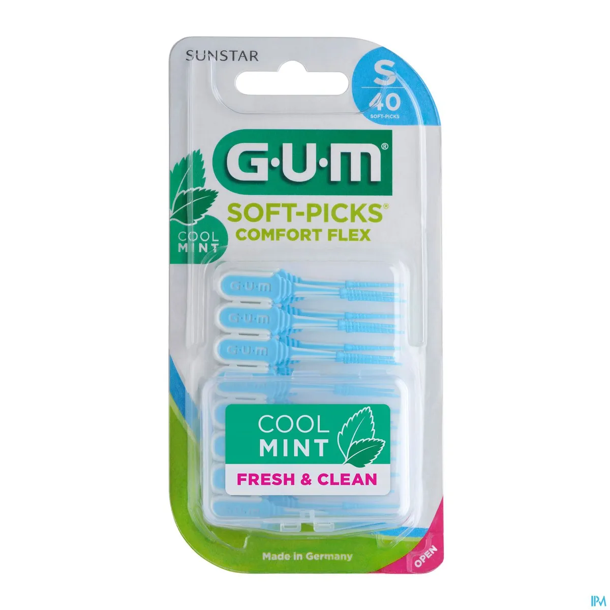 Gum Soft Picks Minty Small 40 Brossettes