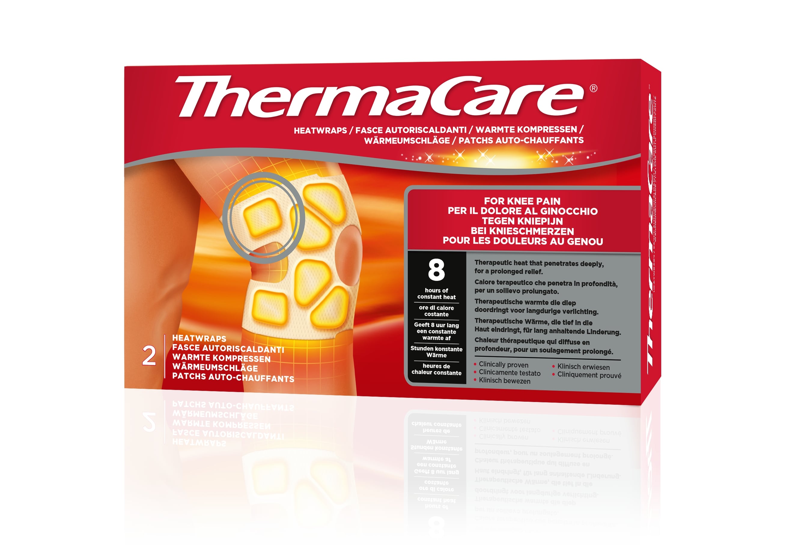 ThermaCare zelfverwarmende kniepleister - Thermacare