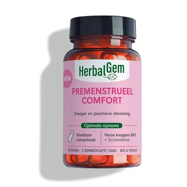 Herbalgem Gemmocaps PMS & Premenstrueel Comfort 30 Capsules