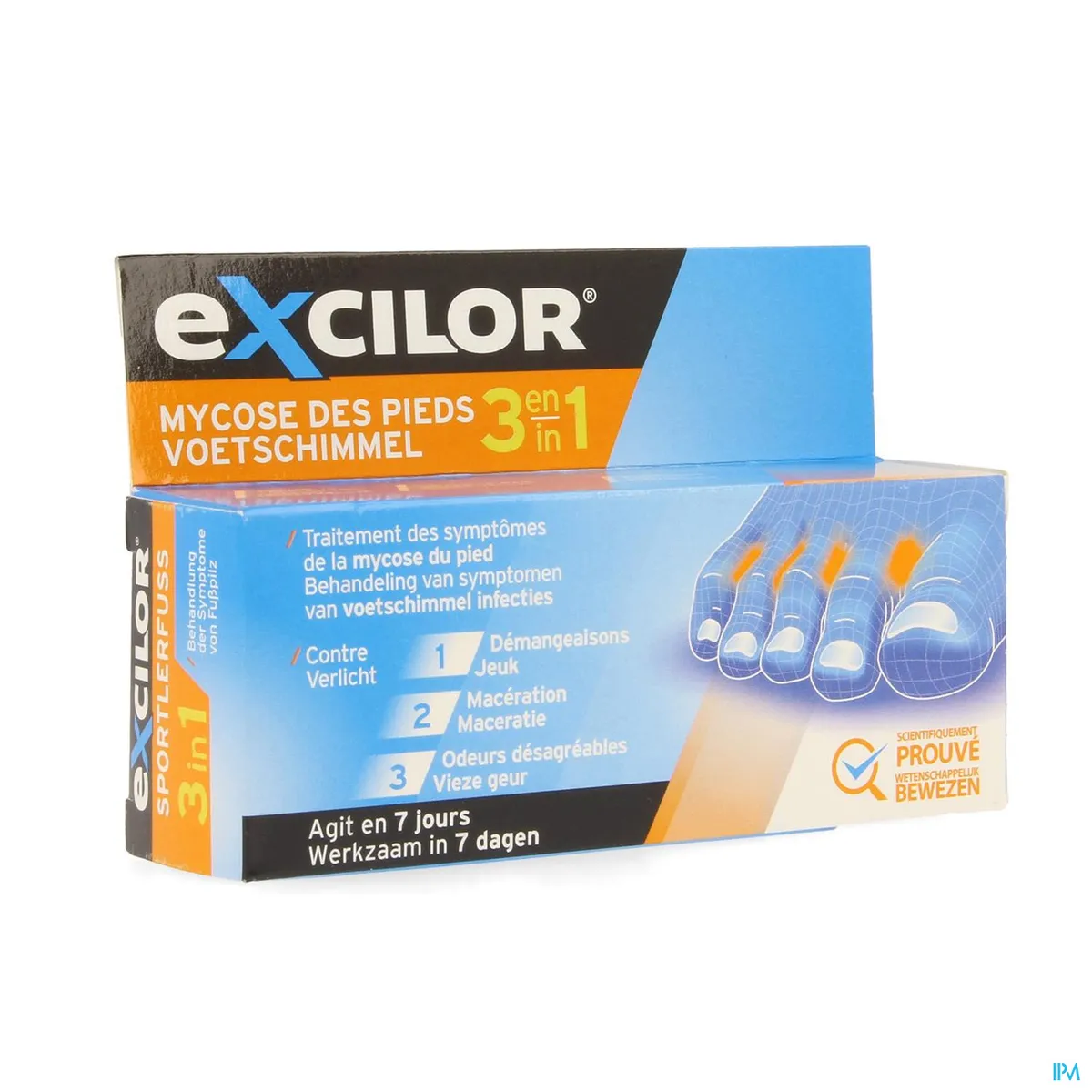 Excilor Mycose des Pieds 3en1 15ml