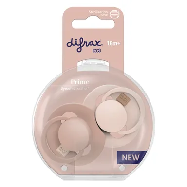 Difrax Sucette Dynamique 18+ M Prime Nude/Blush